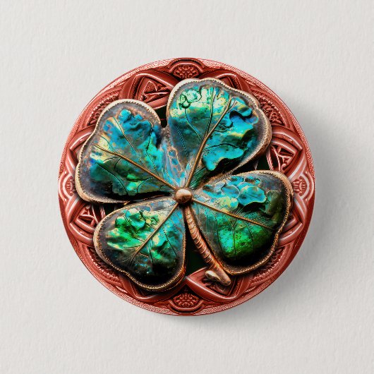 Cheap & Chic Leprechaun Treasure #1 Ronde Button 5,7 Cm (Voorkant)