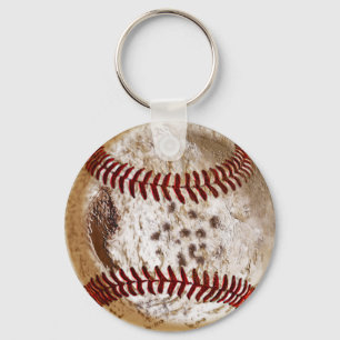 CHEAP Echt vieze oude Baseball-keyketens voor jong Sleutelhanger