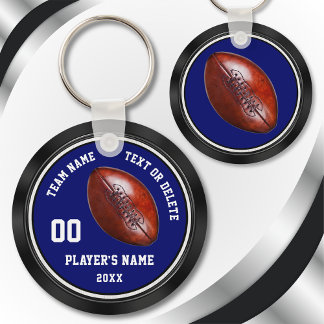 Cheap Football Team Gifts, persoonlijke kleur Sleutelhanger
