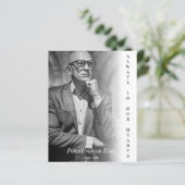 Cheap Funeral Remembrance Service BW Foto (Staand voorkant)