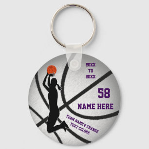 Cheap, meisjes Basketball Gifts, TEKSTCOLOREN WIJZ Sleutelhanger