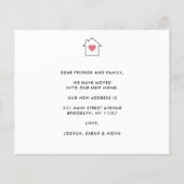 Cheap New Home Change of Address Photo Moving Kaar (Achterkant)