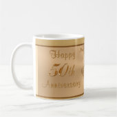 Cheap PERSONALIZED 50ste Jubileum Gifts Mok (Links)