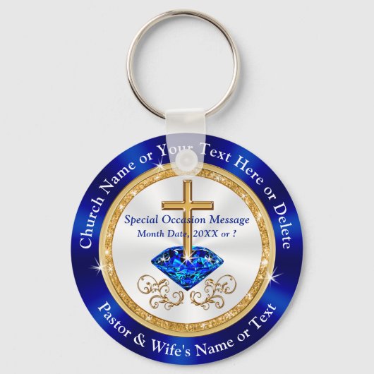 Cheap Personalized, Church Giveaway Ideas Sleutelhanger (Voorkant)