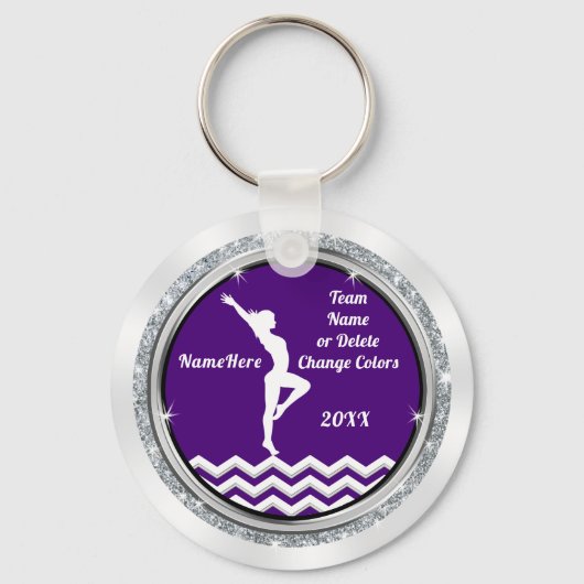 Cheap Personalized, Gymnastiek Gifts, Gymnastiek Sleutelhanger (Voorkant)