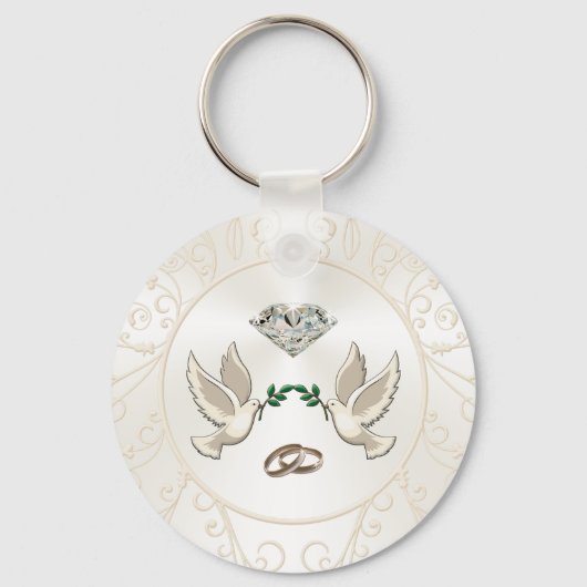 Cheap Personalized Huwelijkscadeaus for Guests, BU Sleutelhanger (Achterkant)