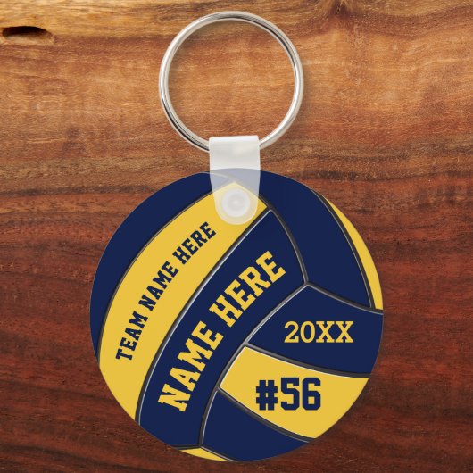 Cheap Personalized Volleyball Sleutelhangers Bulk (Voorkant)