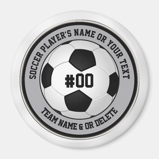 Cheap, persoonlijke cadeautjes van het voetbalteam magneet (Voorkant)