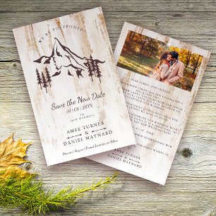 Cheap Postponed Wedding Mountain Boho Arrows