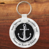 Cheap, speciaal gepersonaliseerd, anker Sleutelhan Sleutelhanger (Voorkant)