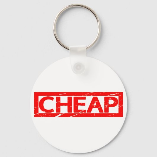 Cheap Stamp Sleutelhanger (Achterkant)