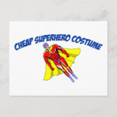 Cheap Superheld Costume Briefkaart (Voorkant)