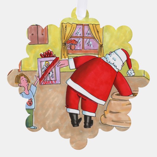 Cheap Toy snowflake paper ornament Kaart (Voorkant)