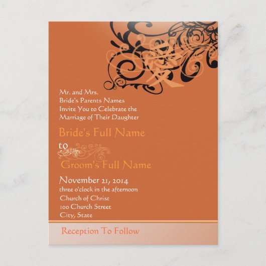 Cheap Wedding Briefkaarten (Voorkant)