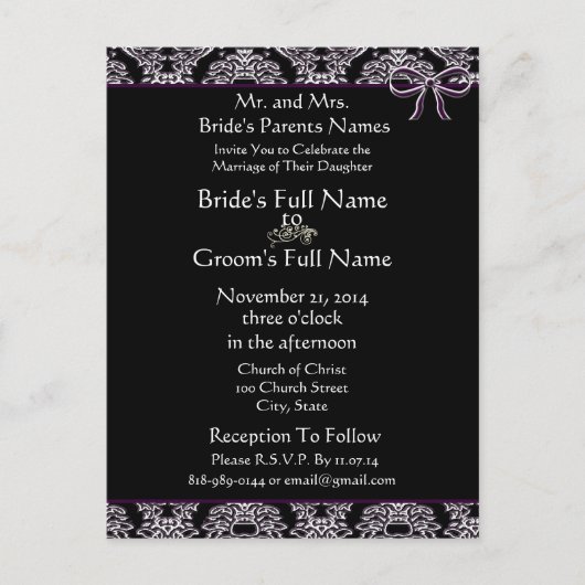 Cheap Wedding Briefkaarten (Voorkant)