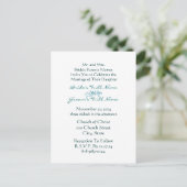 Cheap Wedding Briefkaarten (Staand voorkant)