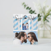 Cheap Wedding Modern Elegant Collage 2 Foto's (Staand voorkant)