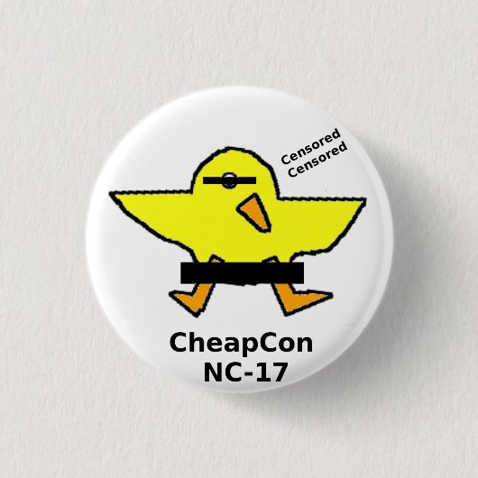 cheapcon 17 ronde button 3,2 cm (Voorkant)
