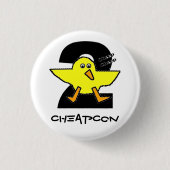 cheapcon 2 ronde button 3,2 cm (Voorkant)