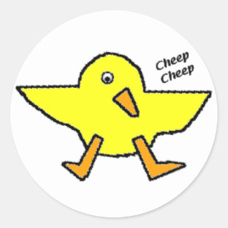 Cheapcon-sticker Ronde Sticker