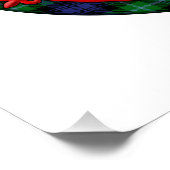 Cheape of Torosay Tartan Scottish Pset Perfect Poster (Hoek)