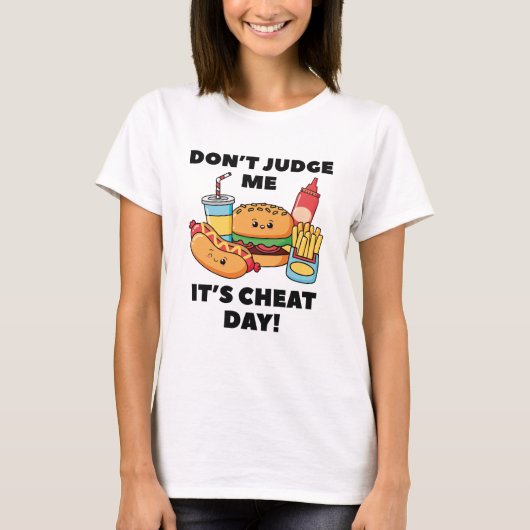 Cheat Day T-shirt (Voorkant)
