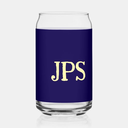 Cheat Golf Blikvorm Glas (Achterkant)