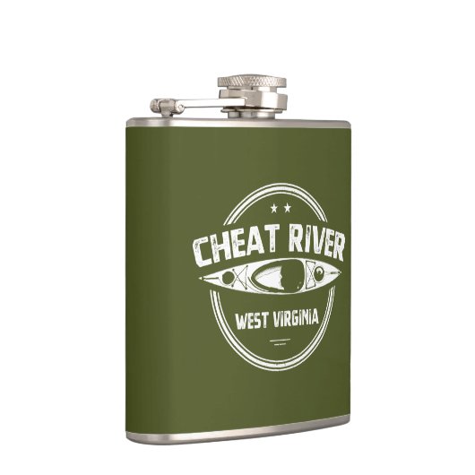 Cheat River, West Virginia Heupfles (Rechts)