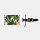 Cheat River West Virginia Kleuren Bagagelabel (Voorkant horizontaal)