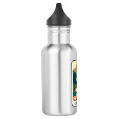 Cheat River West Virginia Kleuren Waterfles (Links)