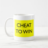 Cheat to Win Koffiemok (Links)
