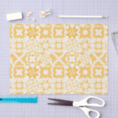 Cheater Traditionele Patchwork Sterren Quilt Wit Tissuepapier (Craft)