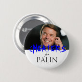 Cheaters voor Palin Ronde Button 5,7 Cm (Voorkant /achterkant)