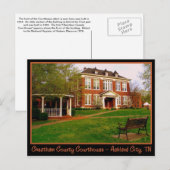 Cheatham County Courthouse - Ashland City, TN Briefkaart (Voorkant / Achterkant)