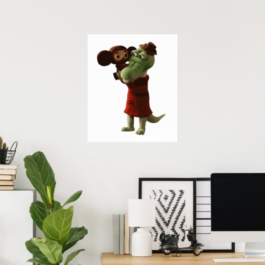 Cheburashka Gena Poster (Thuiskantoor)