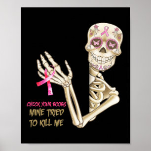 Check je borstmijn probeerde me te vermoorden Suga Poster