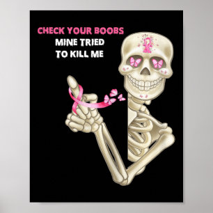 Check je borstmijn probeerde me te vermoorden Suga Poster