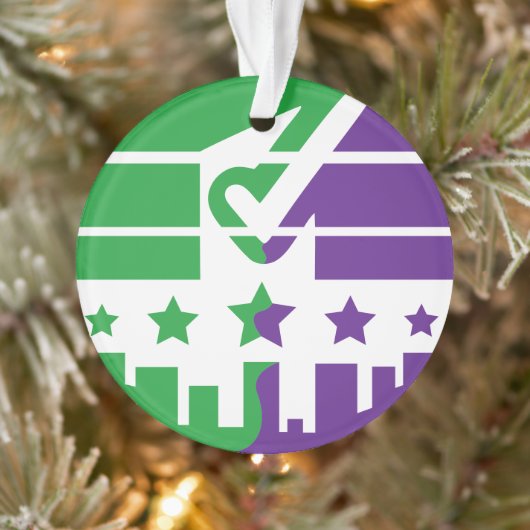 Check Mark of Unity Ornament (Boom)