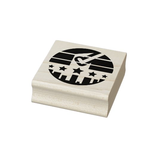 Check Mark of Unity Rubberstempel (Stempel)