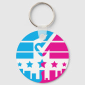 Check Mark of Unity Sleutelhanger (Voorkant)