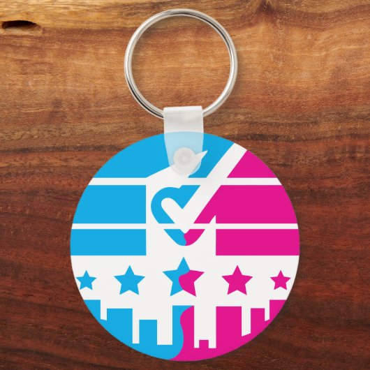 Check Mark of Unity Sleutelhanger (Voorkant)