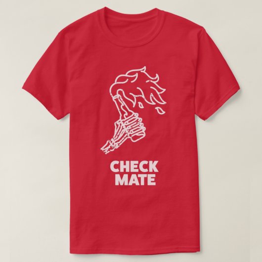 Check mate (2) t-shirt (Design voorkant)