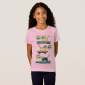 Check Meowt. Skateboard Snowboard Surfer Tabblad C T-shirt (Voorkant volledig)