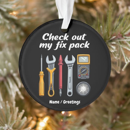 Check Out Mijn Fixpack Het Premium Kit Aangepast Ornament (Boom)
