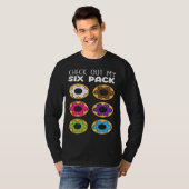 Check Out My Six Pack  Donut Food   Donuts T-shirt (Voorkant volledig)
