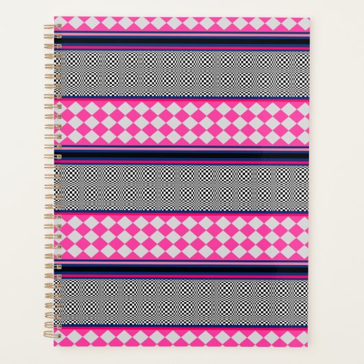 Check Stripes Harlequin Conception de Motif mixte (Devant)