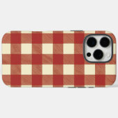 Check Yourself: de klassieke Westerne Gingham Mai Case-Mate iPhone Case (Achterkant (horizontaal))