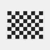 Checker Blanket Fleece Deken (Voorkant (Horizontaal))