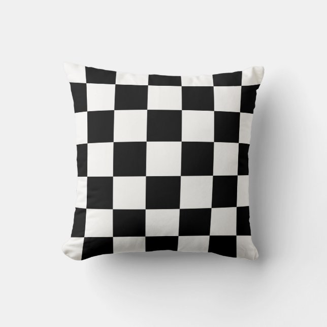 Checker Board American MoJo Coussin (Recto)