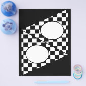 Checker Flag DIY Bunting Flyer (Enkel)